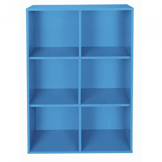 Phoenix 6 Cube Storage Unit - Blue