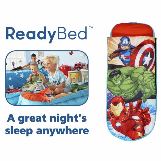 Marvel Avengers Junior ReadyBed Air Bed / Sleeping Bag
