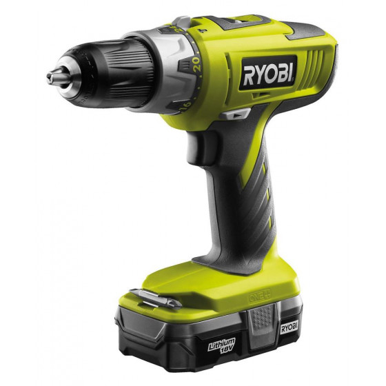 Ryobi LLCDI1802-L13G 18v One+ 2-Speed Hammer Drill