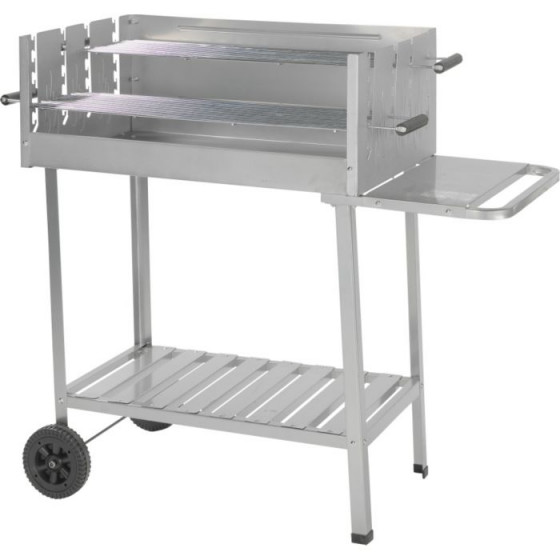 Deluxe Steel Party Trolley Charcoal BBQ