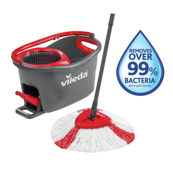 Vileda Easy Wring & Clean Turbo Mop & Bucket Set