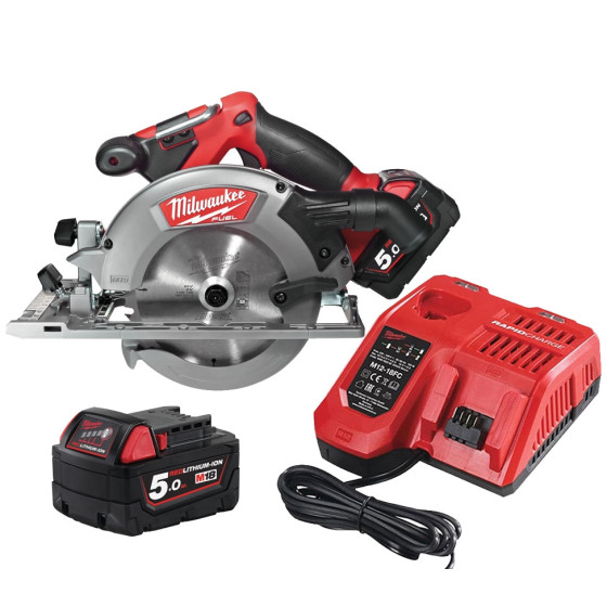 Milwaukee M18CCS55-502X 18v Fuel 165mm Circular Saw