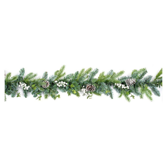 Premier Decorations The Tree Company 1.8m Eucalyptus Christmas Garland - Green