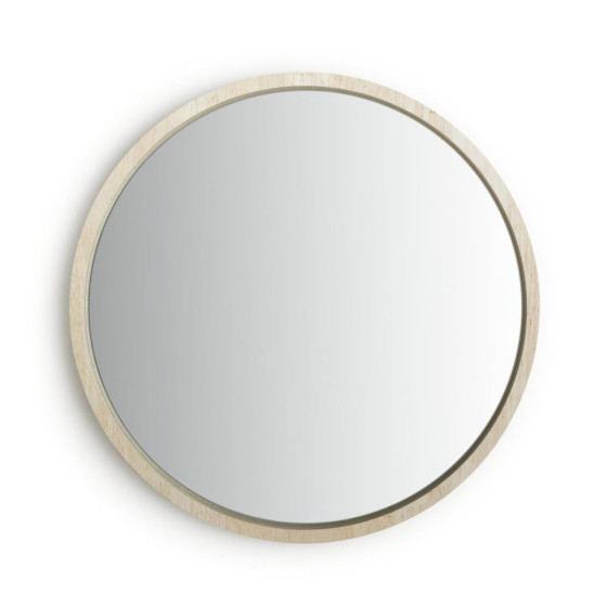Home Urban Escape Wall Mirror - Oak Effect
