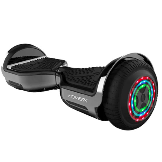 Hover-1 Chrome Black Bluetooth Speaker Hoverboard
