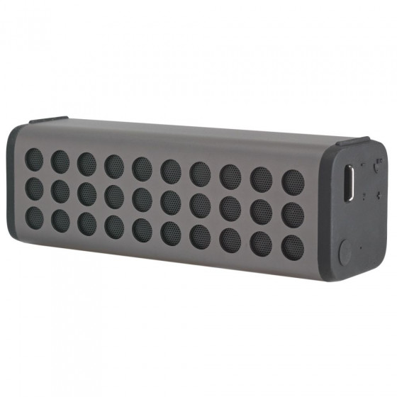 Bush Aluminium Bluetooth Wireless Speaker - Silver