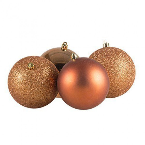 35 Piece Luxury Chrismas Tree Decoration Set - Copper/Bronze