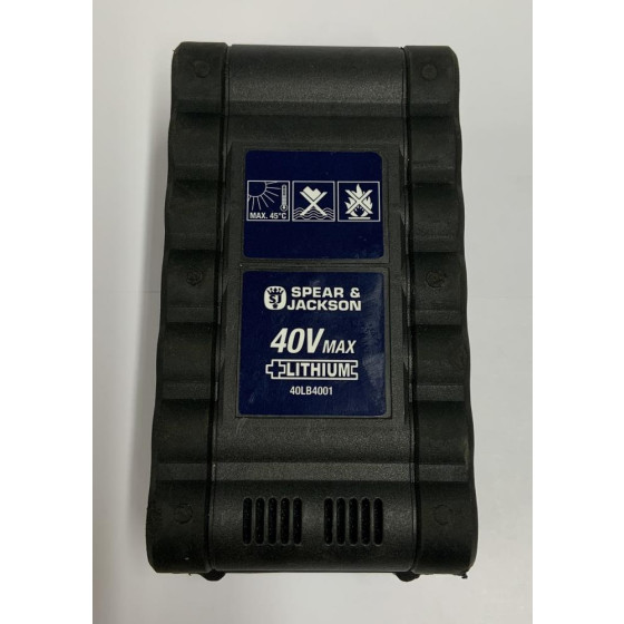 Genuine Battery 40LB4001 For Spear & Jackson 42cm Cordless Rotary