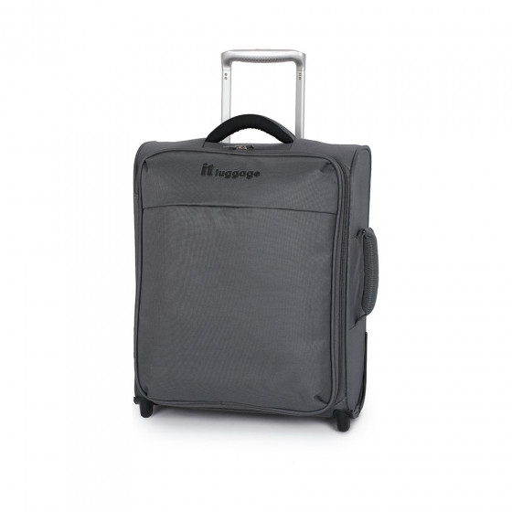 IT Luggage The Lite Cabin Suitcase - Grey