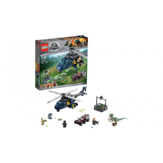 Lego 75928 Jurassic World Blue's Helicopter Pursuit Toy 