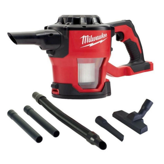 Milwaukee M18CV-0 18v Compact Hand Vacuum Cleaner - Bare Tool