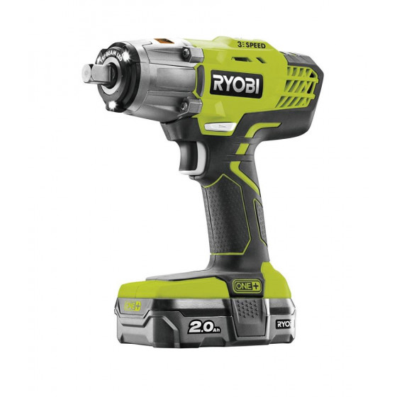 Ryobi R18IW3-120S One+ 18v Cordless 3 Speed Impact Wrench (No Sockets)