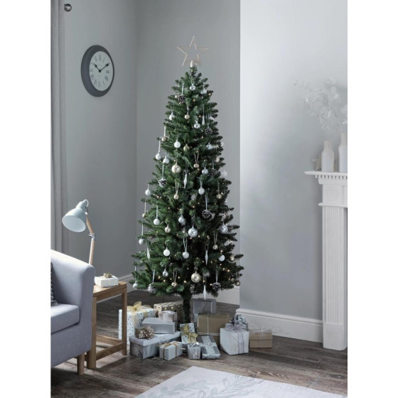 Habitat 6ft Slim Evergreen Christmas Tree - Green