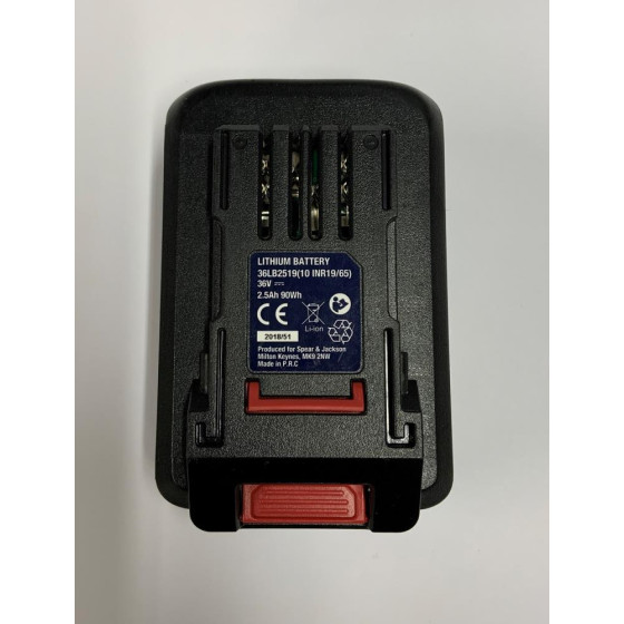 Genuine 36LB2519 Battery For Spear & Jackson 40v Cordless Lawnmower
