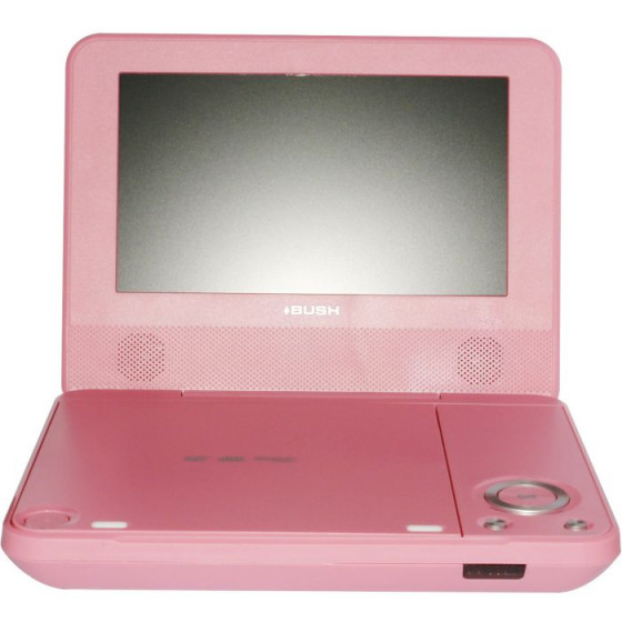 Bush 7 Inch Portable DVD Player - Pink