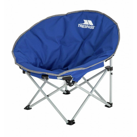 Tresspass Padded Moon Chair - Blue