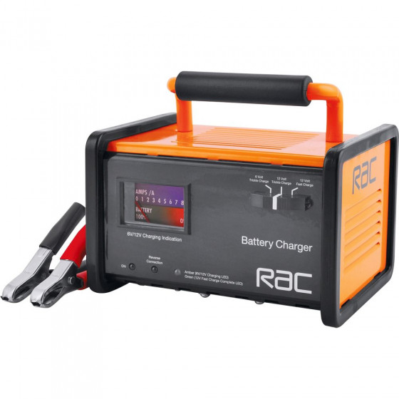 RAC 12V Automatic Car Battery Charger