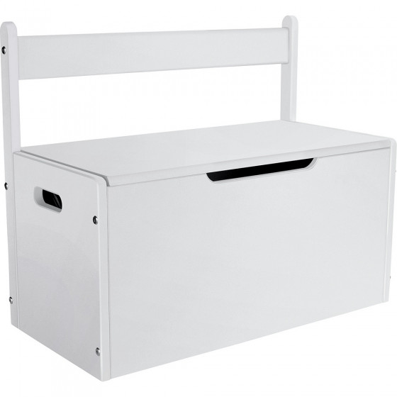 Kids Scandinavia Toy Box - White