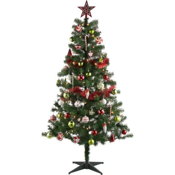 Ready to Dress with Candy Decorations Christmas Tree - 6ft