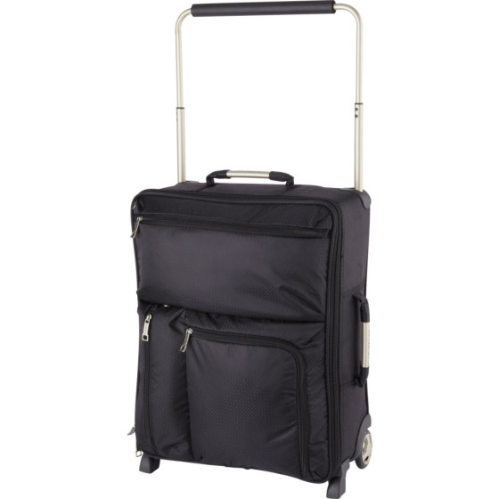 IT World's Lightest 2 Wheel Cabin Case - Charcoal