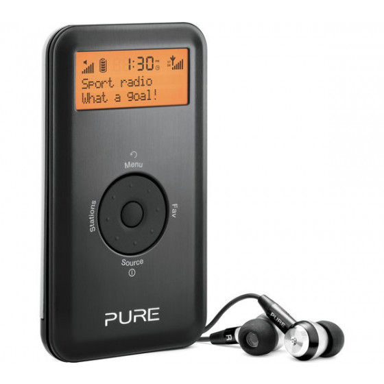 Pure Move 2500 Portable DAB+/FM Radio Black DAB Digital Radios