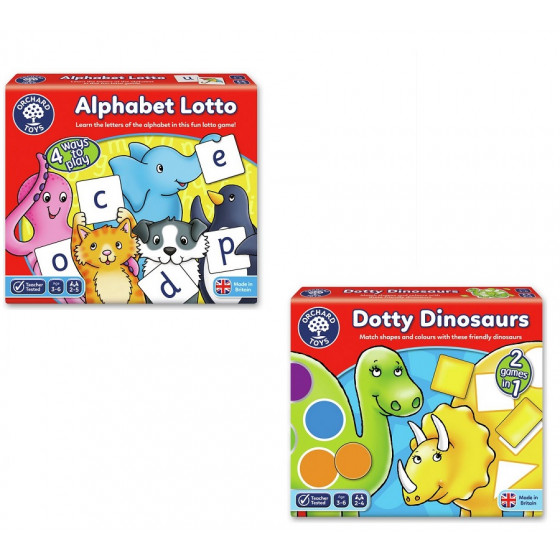 Early Learning Board Games 2 Pack