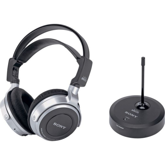 Sony MDR-RF810RK FM Wireless Open Headphones - Silver