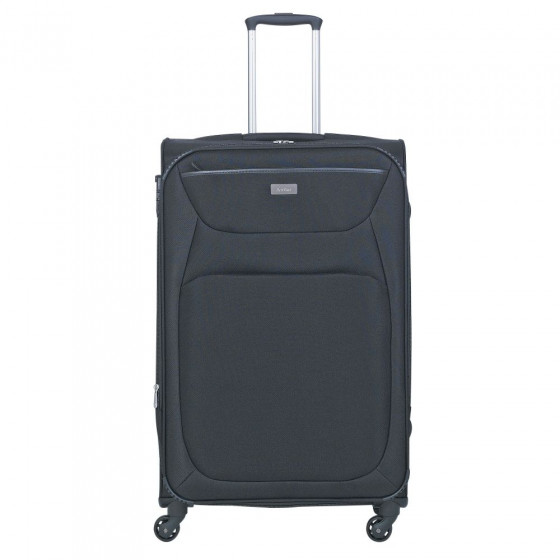 Antler Savanna 4 Wheel Base Large Suitcase - Black