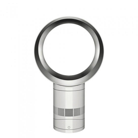 Dyson AM06 White & Silver Desk Fan - 12 Inch