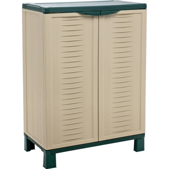 Mini Plastic Garden Storage Cupboard.