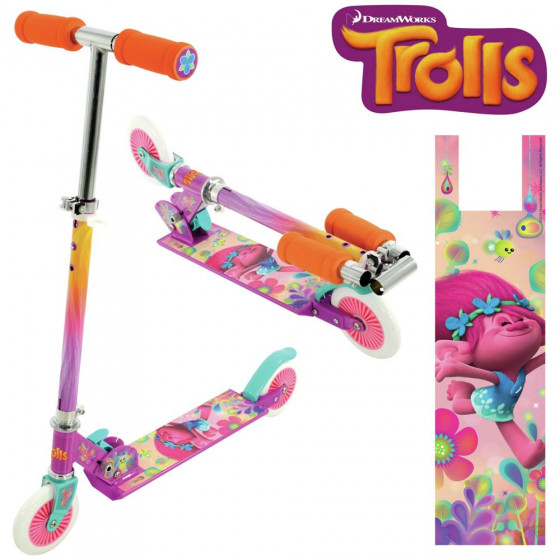 Trolls In-Line Folding Scooter