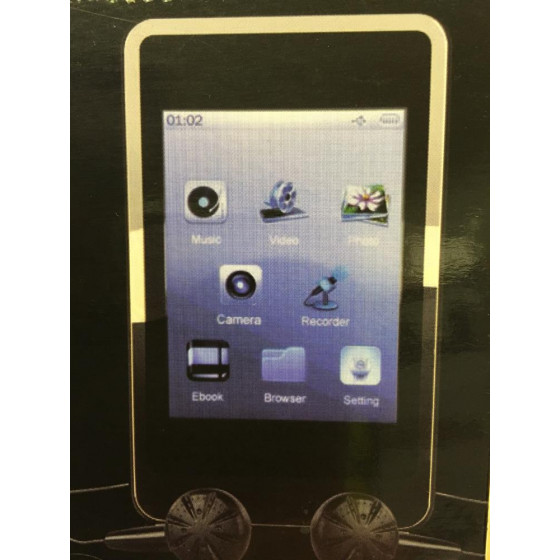 Bush 8GB 2.8 Inch Touchscreen MP3 Player with Video