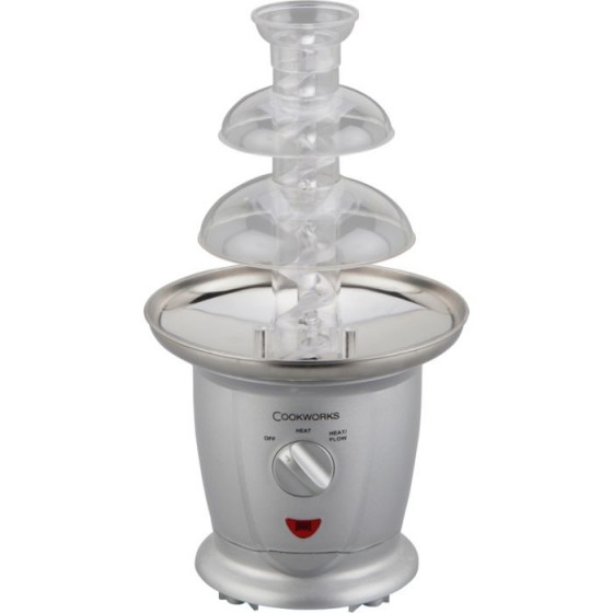 Cookworks Chocolate Fountain - Silver