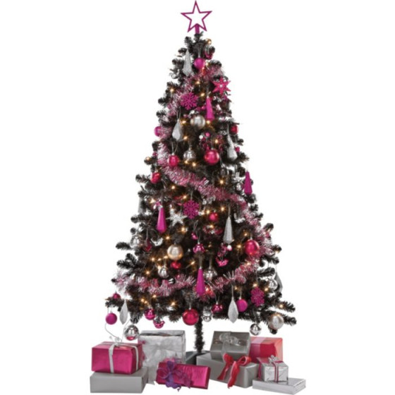 Black Christmas Tree 6ft (Tree Only)