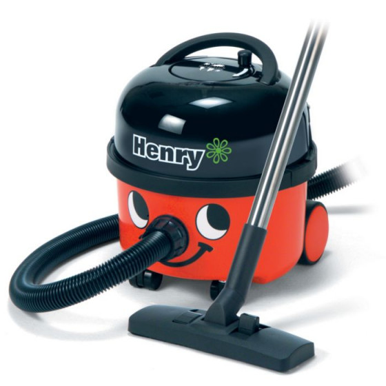 Numatic HVR200A Henry Bagged Cylinder Vacuum Cleaner Red/Black