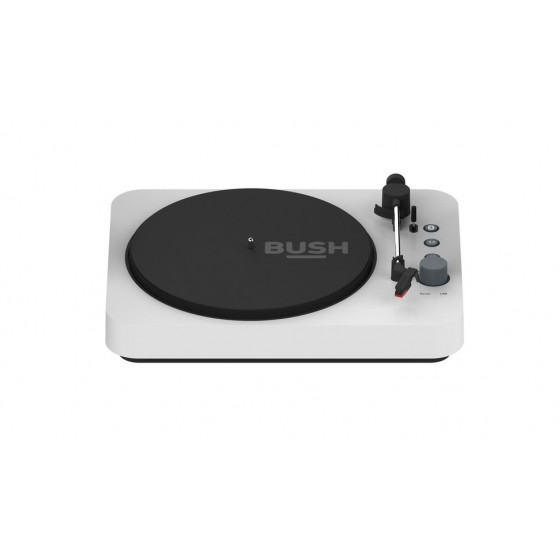 Bush USB Bluetooth Turntable - White (No Speakers)