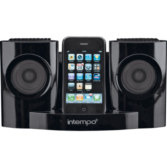 Intempo 12W Speaker Dock - Black