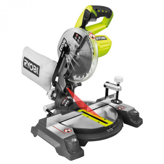 Ryobi EMS190DCL 18v ONE+ Mitre Saw - Bare Tool