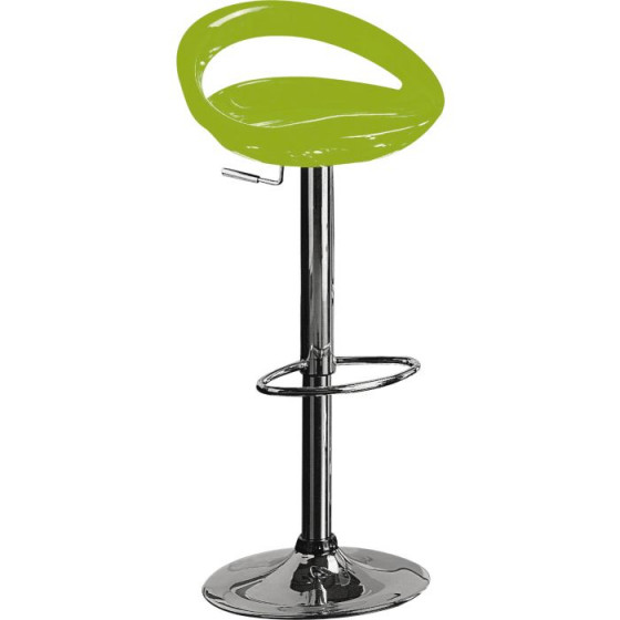Ottawa Gas Lift Bar Stool - Lime Green