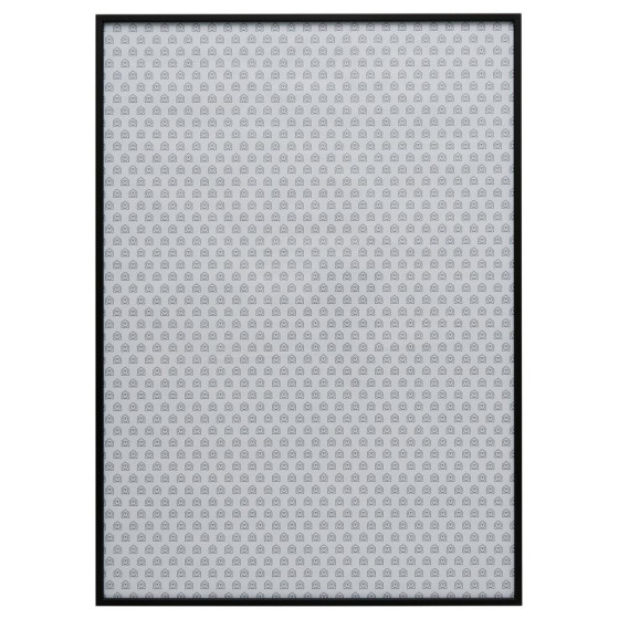 Habitat 61 x 43cm Aluminus Metal Picture Frame - Black