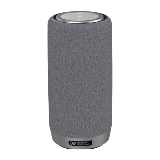 Acoustic Solutions Wireless Speaker With Amazon Alexa - Grey