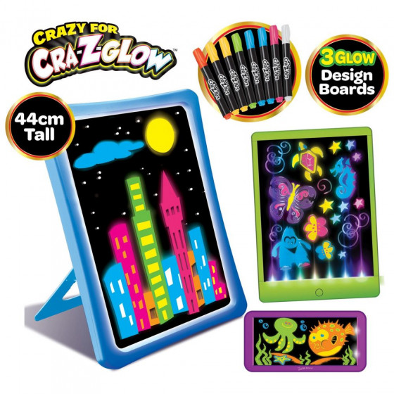 Cra-z-art Glow Board Set
