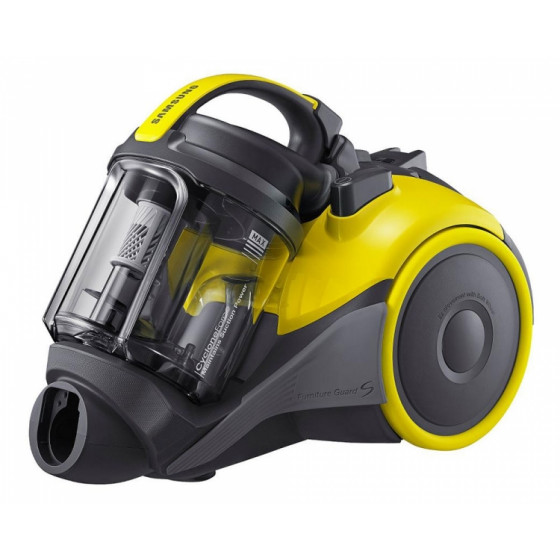 Samsung SC07H40G0VY Cyclone Force Cylinder Vacuum Cleaner - Yellow