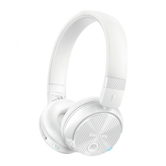 Philips SHB8750NC Wireless Noise Cancelling On Ear Headphones White Headphones Earphones Audio Video GMV Trade
