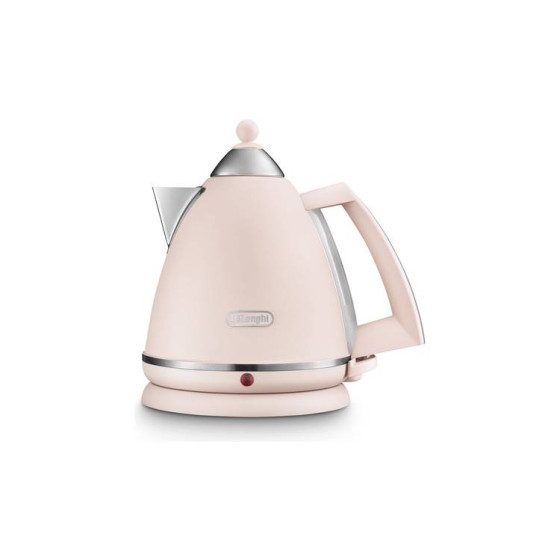 DeLonghi KBX3016.PX Argento Flora 3kw Cordless Jug Kettle - Rose