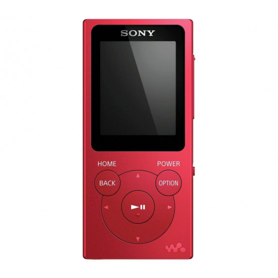 Sony NW-E394 Walkman 8GB MP3 Player - Red