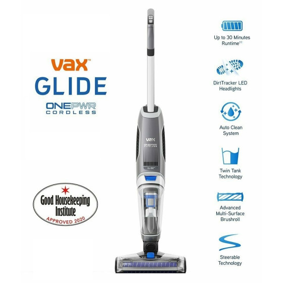Vax ONEPWR CLHF-GLBS Glide Cordless Hard Floor Cleaner - Bare Machine