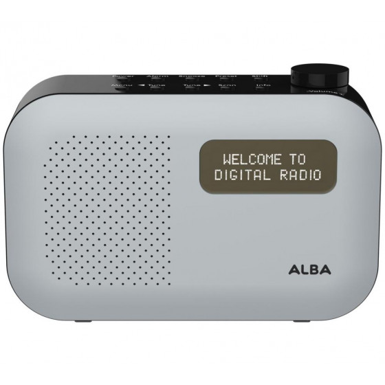 Alba Mono DAB Radio - Grey