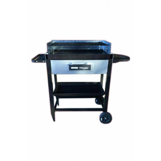 Bar-Be-Quick Outdoor Steel Portable Trolley Grill & Bake Garden BBQ