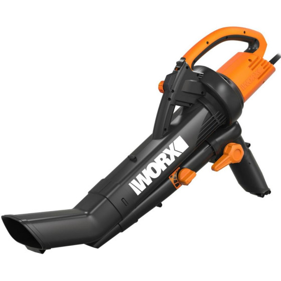 Worx WG505E Trivac 3 In 1 Leaf Blower & Vac - 3000w